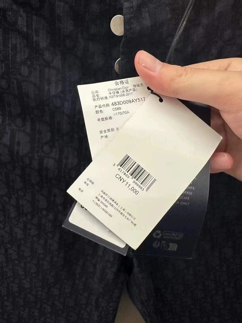 Dior Dior 24 New Denim Shorts in Dark Blue-yf Size US 30 / EU 46 - 4 Thumbnail