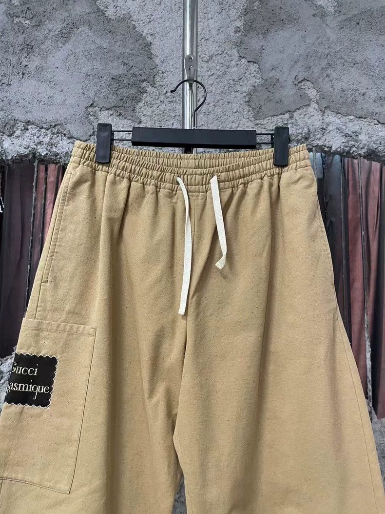 Gucci Gucci Khaki Vintage Patchwork Long Pants-yf Size US 44 / EU 60 - 3 Thumbnail