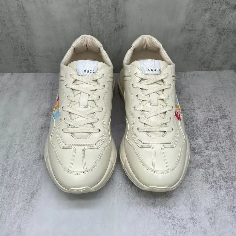 Gucci Gucci Colorful Logo Dad Sneakers Size 42.5-yf Size US 10.5 / EU 43-44 - 4 Thumbnail