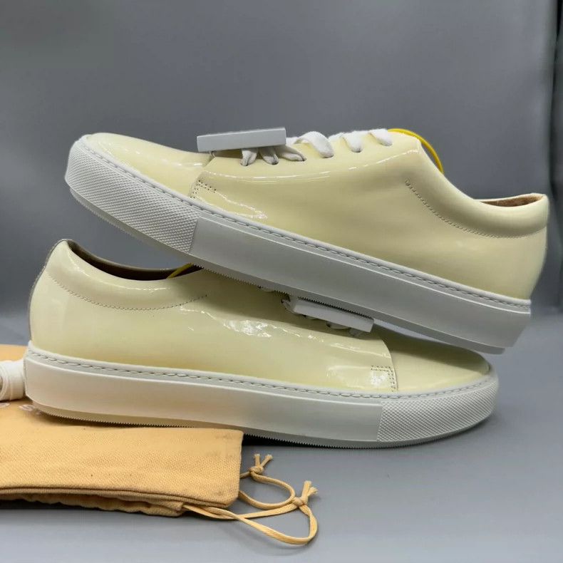 Acne Studios Acne Studios Smile Face Sneakers Size 40-yf Size US 10 / EU 43 - 3 Thumbnail