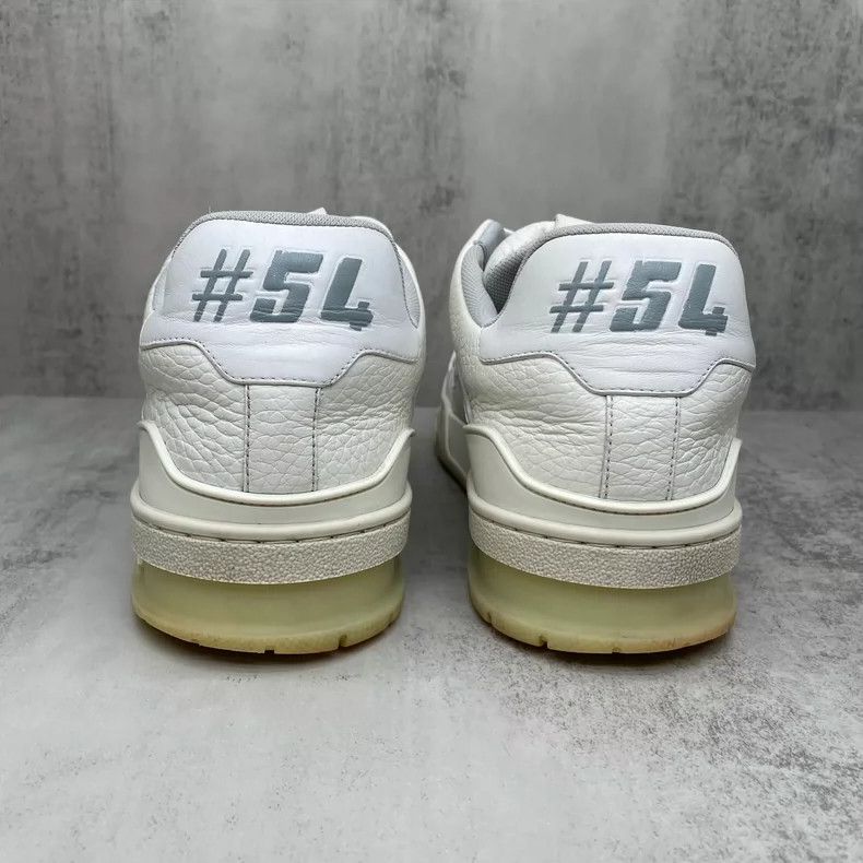 Louis Vuitton LV Trainer Sneakers White with Cement Accent-yf Size US 7 / EU 40 - 5 Thumbnail