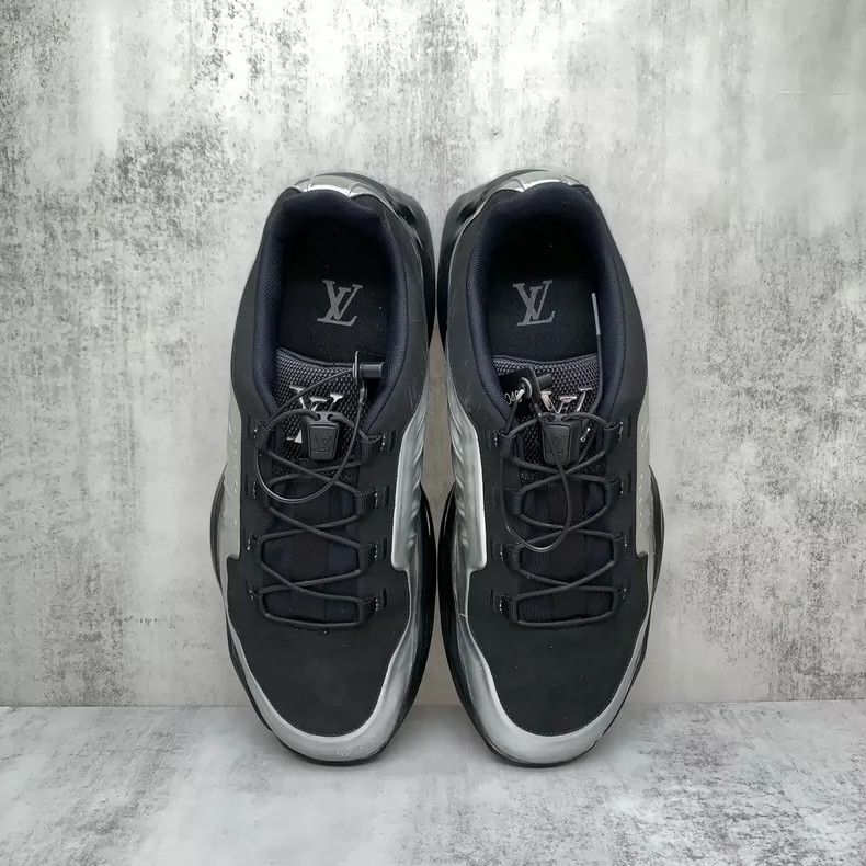 Louis Vuitton LV Silver Mirror Sole Sport Sneakers-yf Size US 6.5 / EU 39-40 - 6 Thumbnail