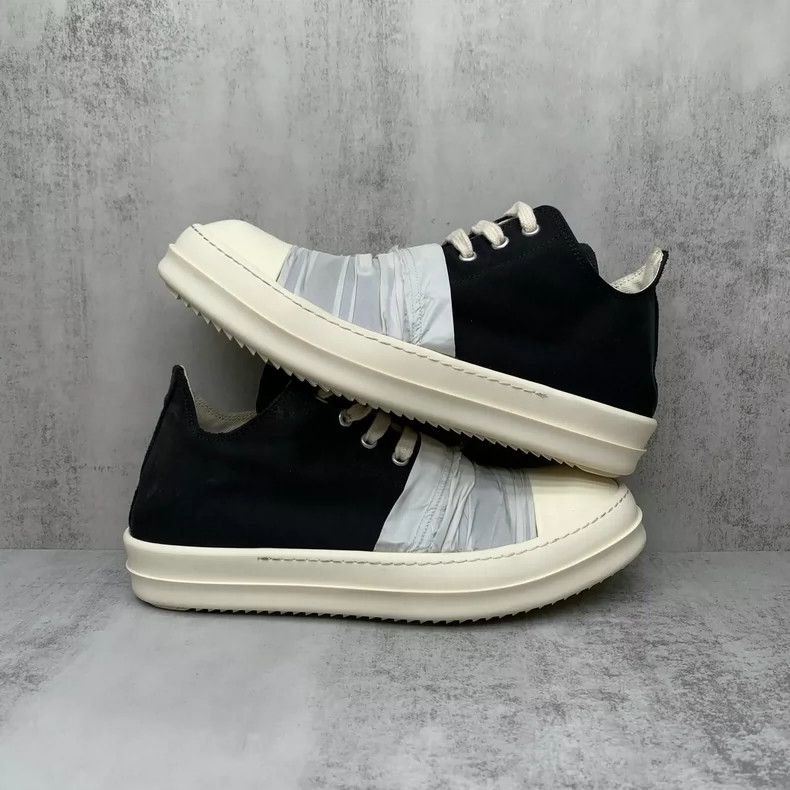 Rick Owens Rick Owens Black Silk Strap Sneakers Size 39-yf Size US 8 / EU 41 - 2 Thumbnail