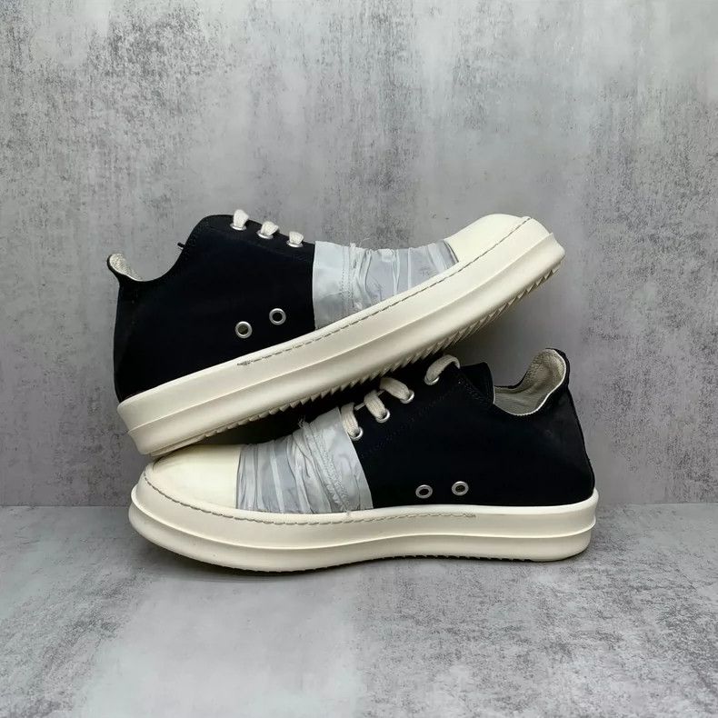 Rick Owens Rick Owens Black Silk Strap Sneakers Size 39-yf Size US 8 / EU 41 - 3 Thumbnail