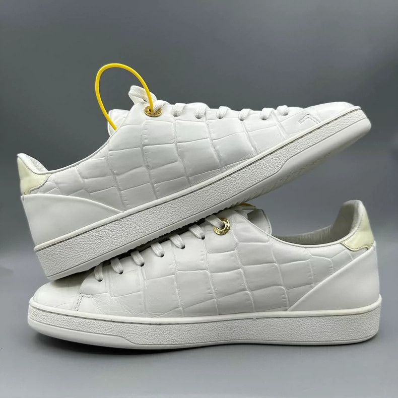 Louis Vuitton Louis Vuitton Frontrow White Sneakers Size 38-yf Size US 7 / EU 40 - 3 Thumbnail
