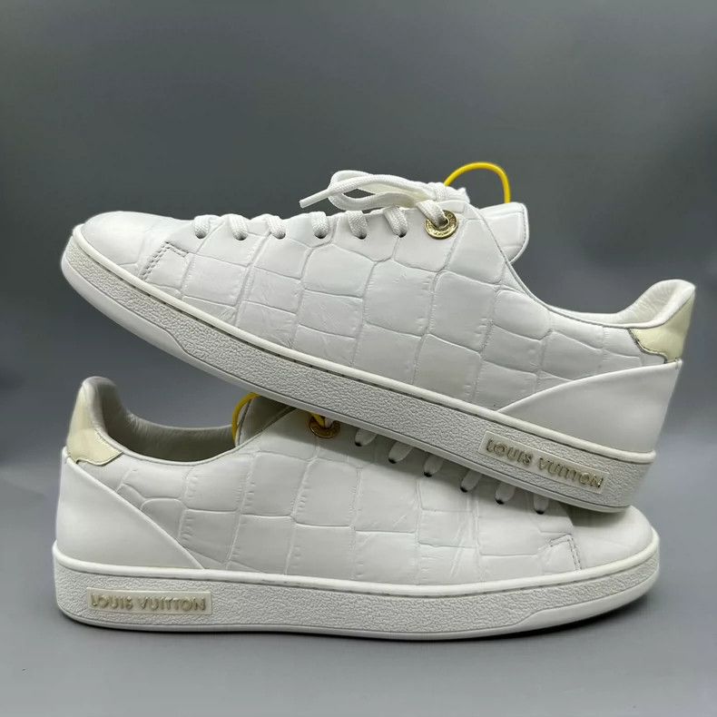 Louis Vuitton Louis Vuitton Frontrow White Sneakers Size 38-yf Size US 7 / EU 40 - 2 Thumbnail