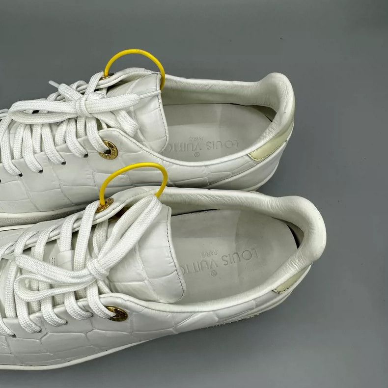 Louis Vuitton Louis Vuitton Frontrow White Sneakers Size 38-yf Size US 7 / EU 40 - 6 Thumbnail