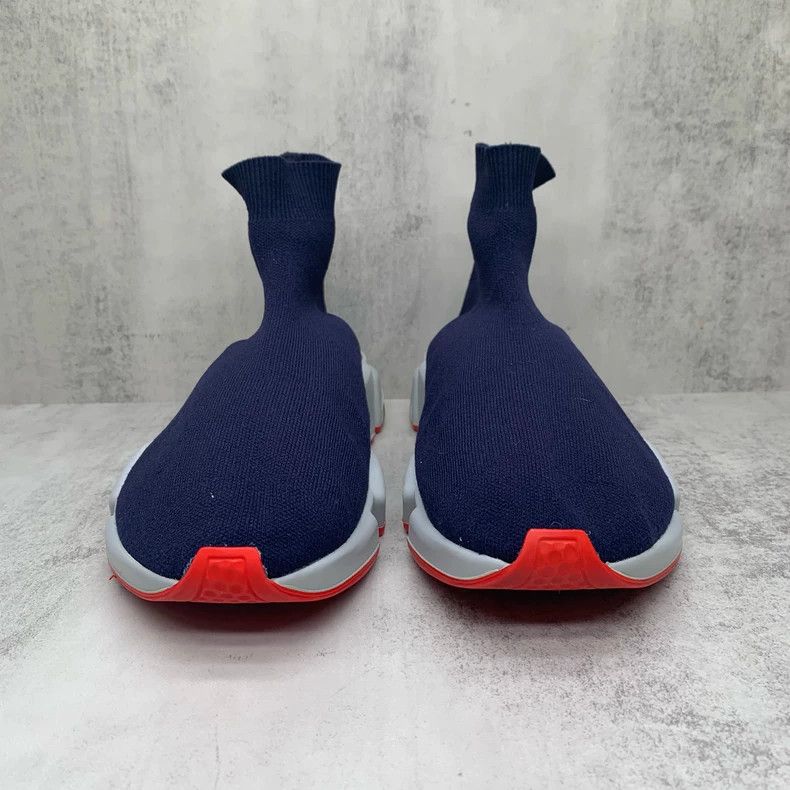 Balenciaga Balenciaga Navy Socks Shoes Size 42-yf Size US 9 / EU 42 - 4 Thumbnail