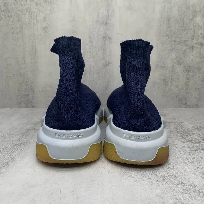 Balenciaga Balenciaga Navy Socks Shoes Size 42-yf Size US 9 / EU 42 - 5 Thumbnail