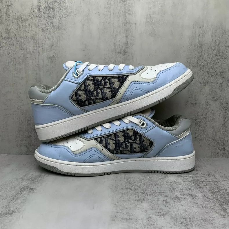 Dior Dior B27 Sneakers White Blue Size 43-yf Size US 10 / EU 43 - 3 Thumbnail
