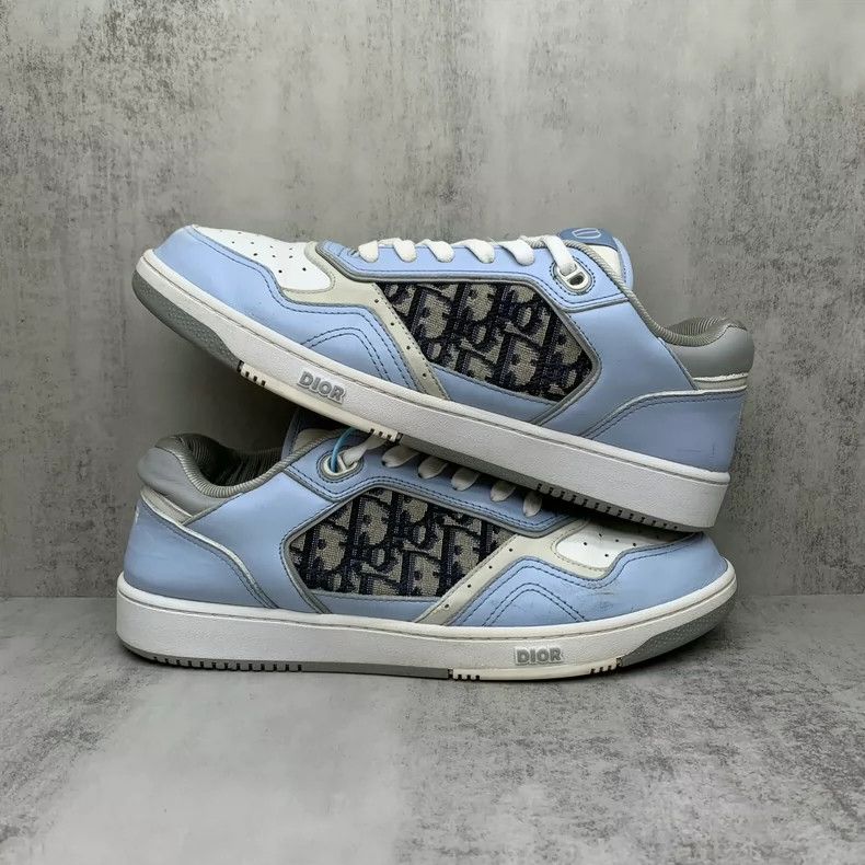 Dior Dior B27 Sneakers White Blue Size 43-yf Size US 10 / EU 43 - 2 Thumbnail