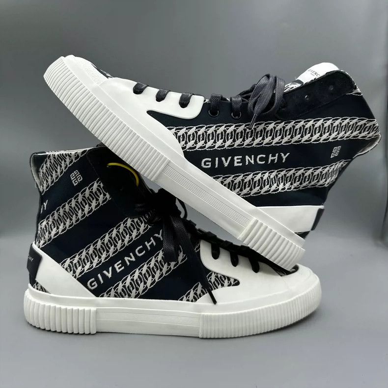 Givenchy Givenchy High Top Sneakers with Logo Design-yf Size US 9 / EU 42 - 3 Thumbnail