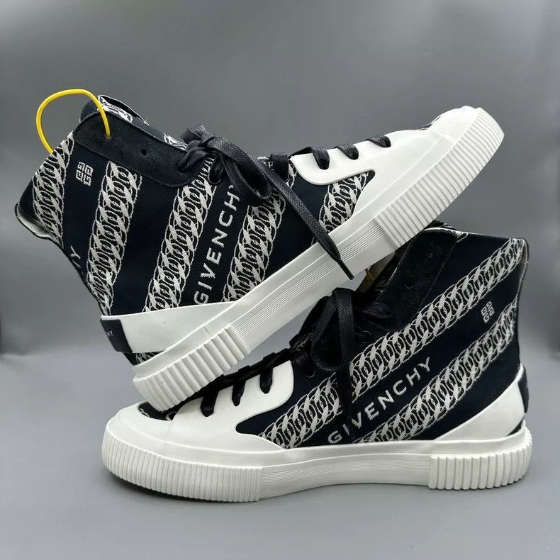 Givenchy Givenchy High Top Sneakers with Logo Design-yf Size US 9 / EU 42 - 2 Thumbnail