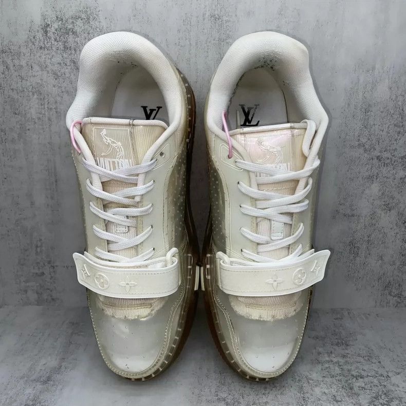 Louis Vuitton LV Transparent Trainer Sneakers Size 7-yf Size US 7 / EU 40 - 6 Thumbnail