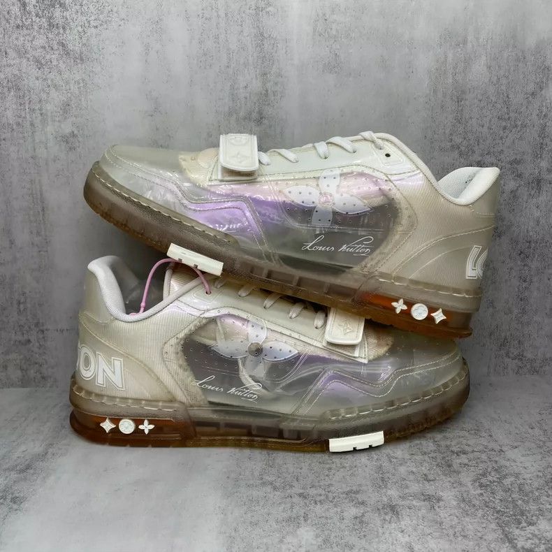 Louis Vuitton LV Transparent Trainer Sneakers Size 7-yf Size US 7 / EU 40 - 2 Thumbnail