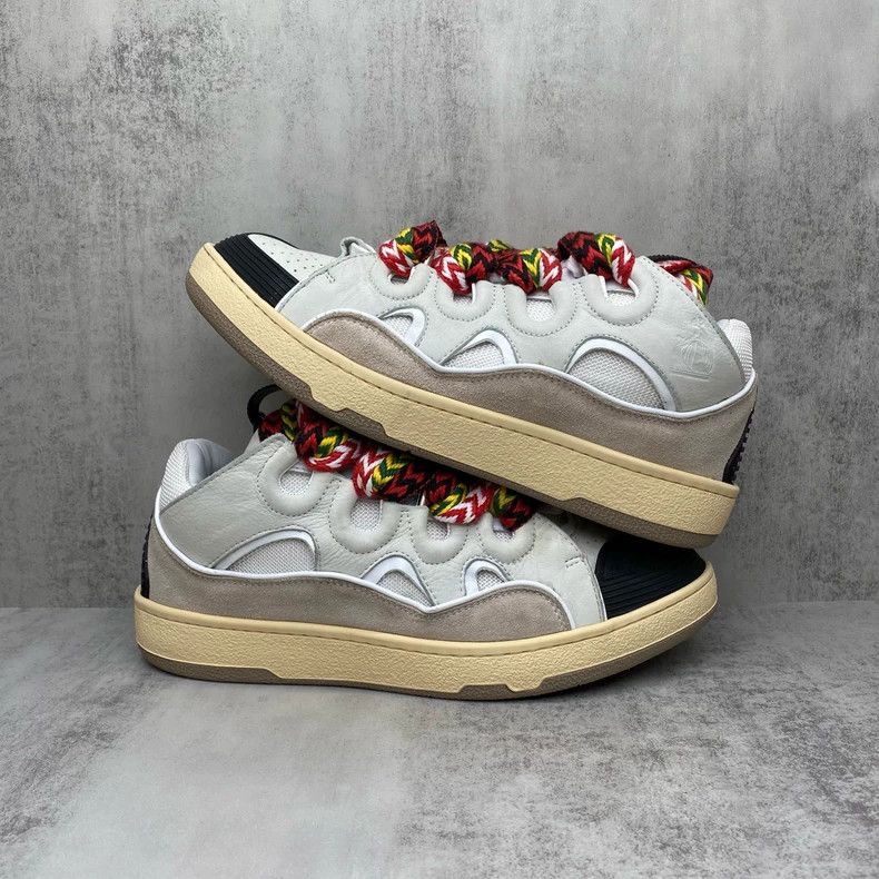 Lanvin Lavin Bread Shoes with Colorful Laces-yf Size US 8 / EU 41 - 2 Thumbnail
