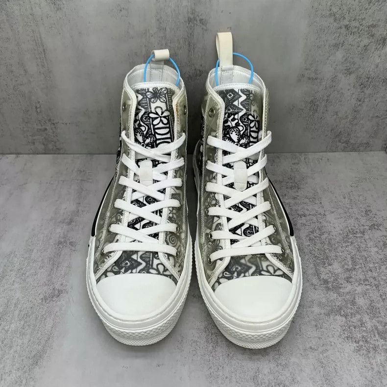 Dior Stussy x Dior High Top Sneakers 41 Size-yf Size US 10 / EU 43 - 4 Thumbnail