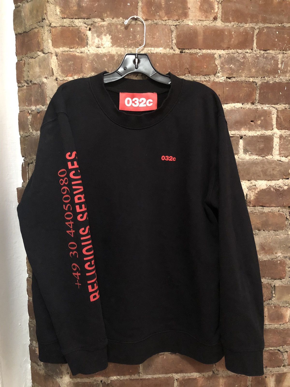 032c 032c Workshop Religious Services Crewneck - St. Agnes  