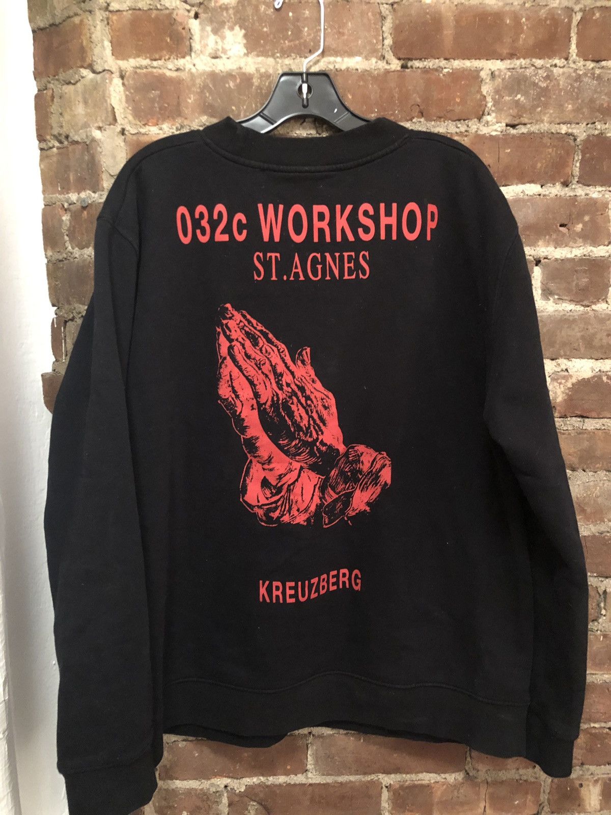 032c 032c Workshop Religious Services Crewneck - St. Agnes  