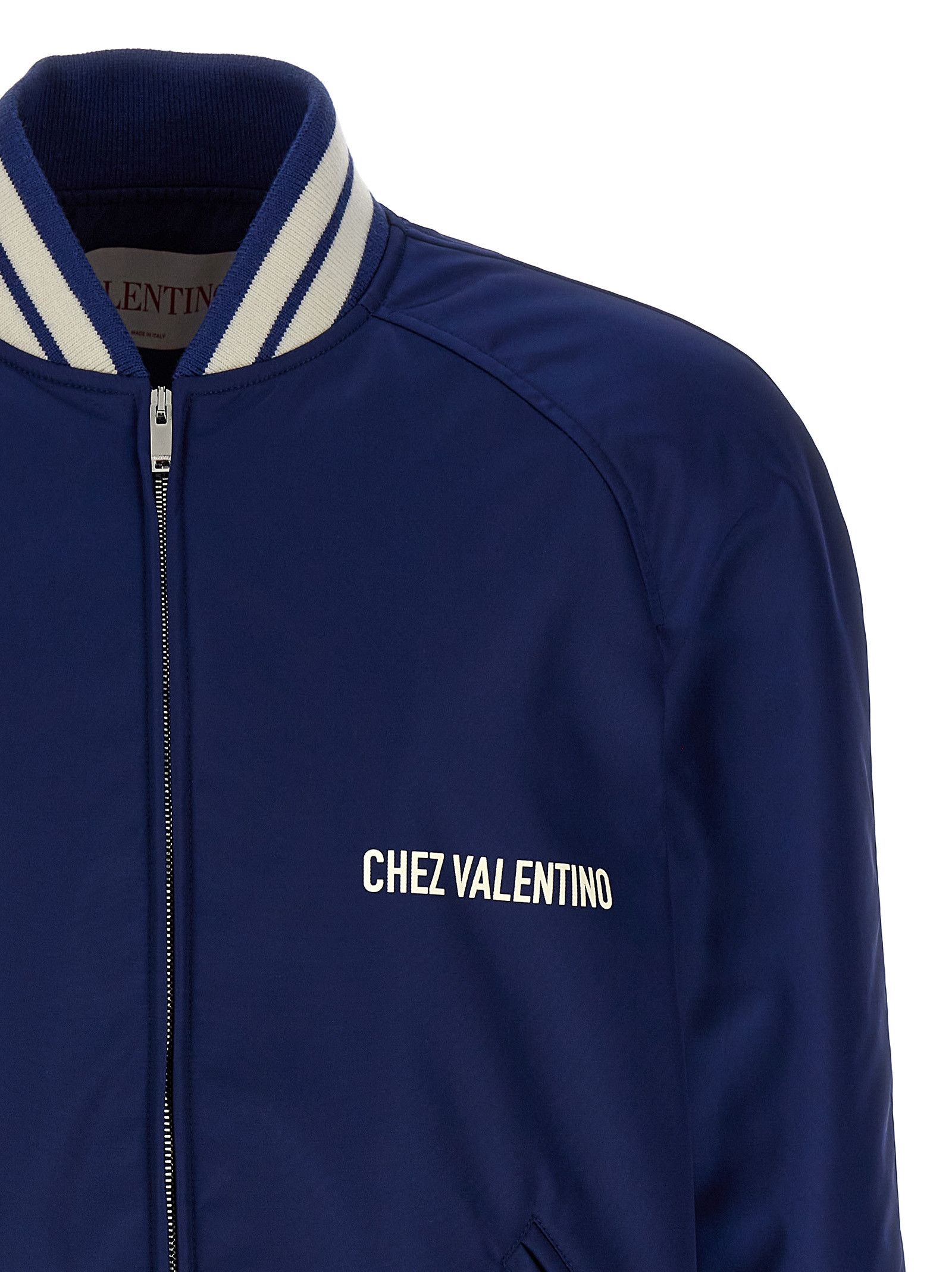 Valentino Valentino Garavani 'Chez Valentino' Bomber Jacket Size US M / EU 48-50 / 2 - 3 Thumbnail