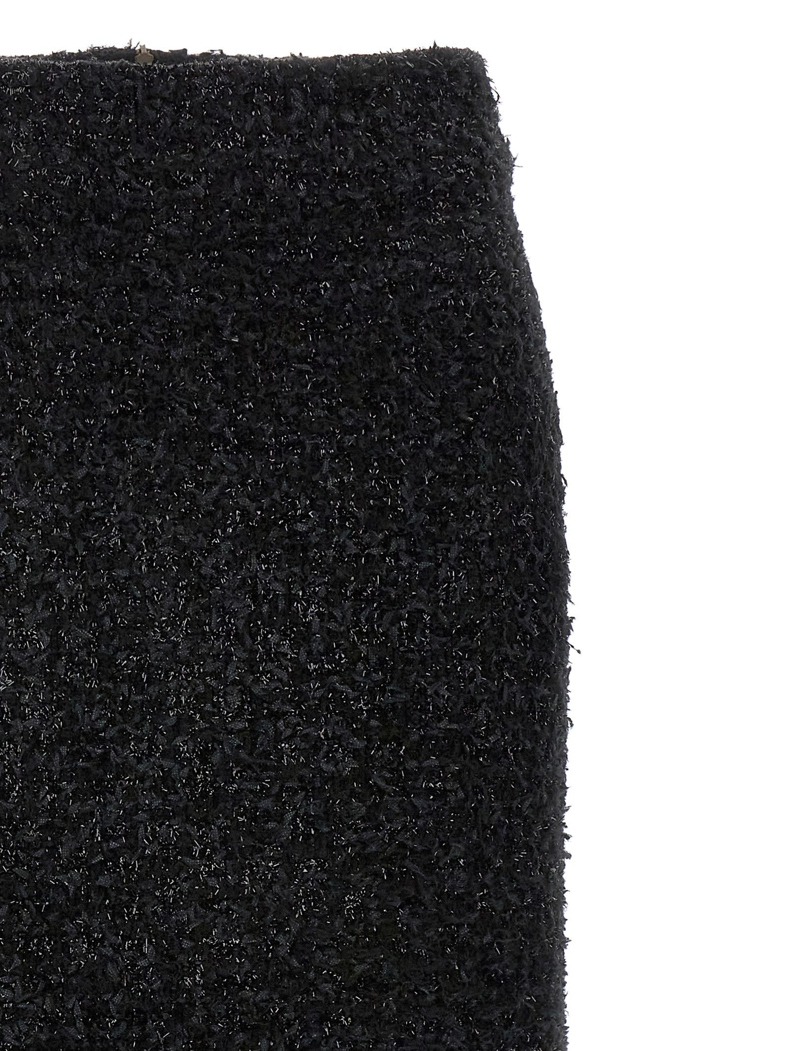 Balenciaga Tweed Midi Skirt Size 32" / US 10 / IT 46 - 3 Thumbnail