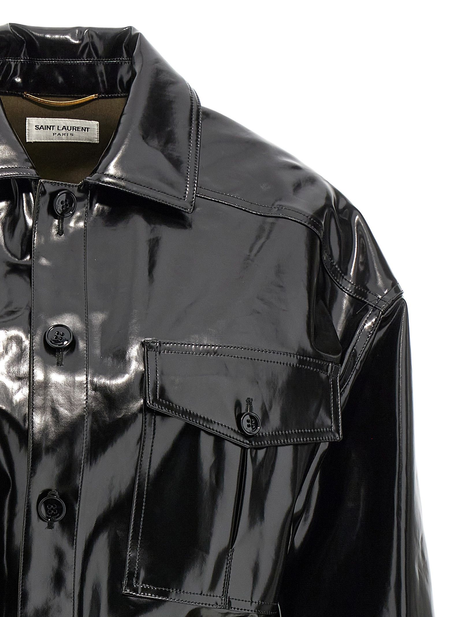 Saint Laurent Paris 'Sahariana' Jacket Size S / US 4 / IT 40 - 3 Thumbnail