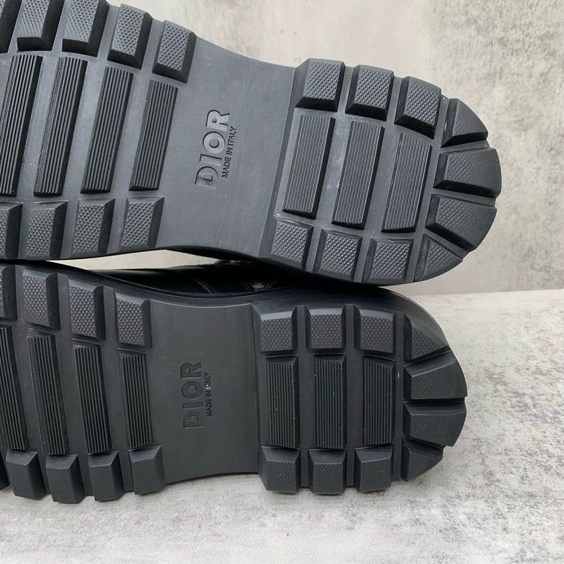 Dior DIOR Black Graphic Short Boots Size 40-yf Size US 10 / EU 43 - 9 Thumbnail