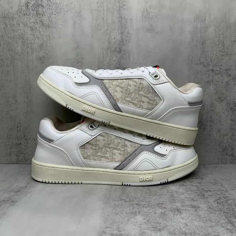 Dior Dior B27 White Canvas Sneakers Size 41-yf Size US 9 / EU 42 - 2 Thumbnail