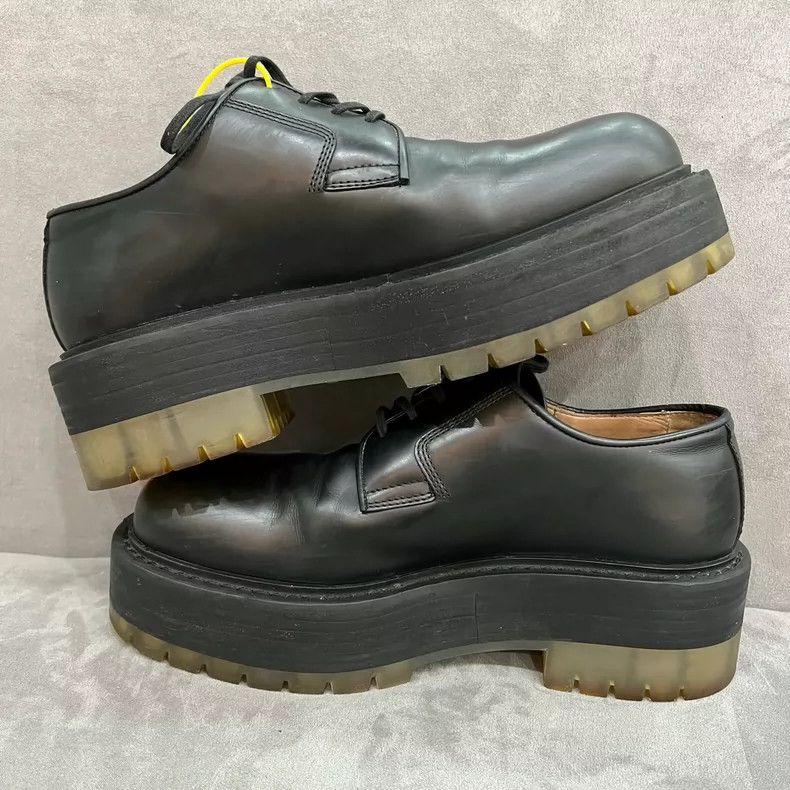 Bottega Veneta Bottega Veneta Thick Sole Crystal Derby Shoes-yf Size US 10.5 / EU 43-44 - 3 Thumbnail