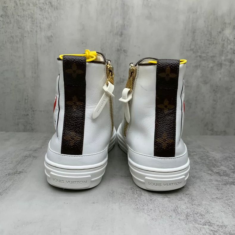 Louis Vuitton LV Stellar Red Heart High Top Sneakers-yf Size US 8 / EU 41 - 5 Thumbnail