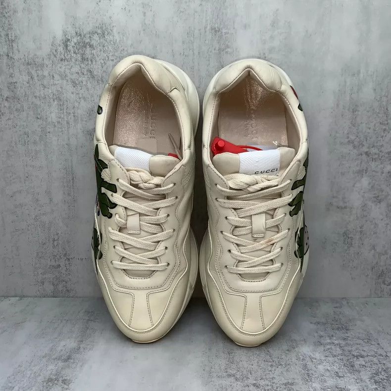 Gucci Gucci Strawberry Dad Sneakers Size 40-yf Size US 8.5 / EU 41-42 - 6 Thumbnail