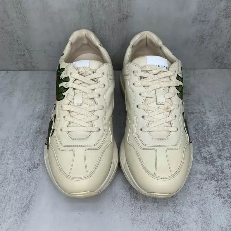Gucci Gucci Strawberry Dad Sneakers Size 40-yf Size US 8.5 / EU 41-42 - 4 Thumbnail