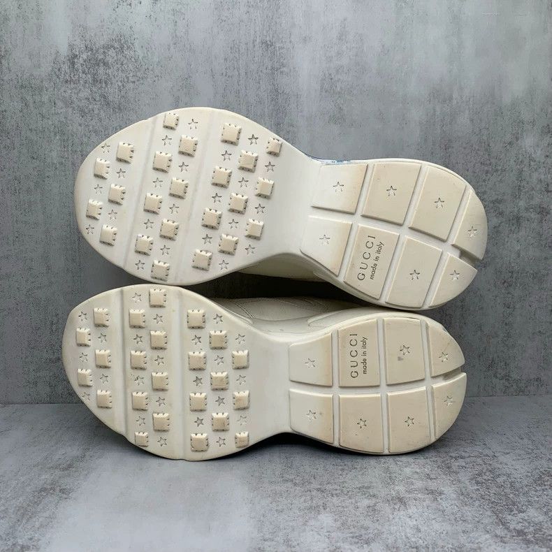 Gucci Gucci Ivory Wave Dad Sneakers Size 41-yf Size US 7 / EU 40 - 7 Thumbnail