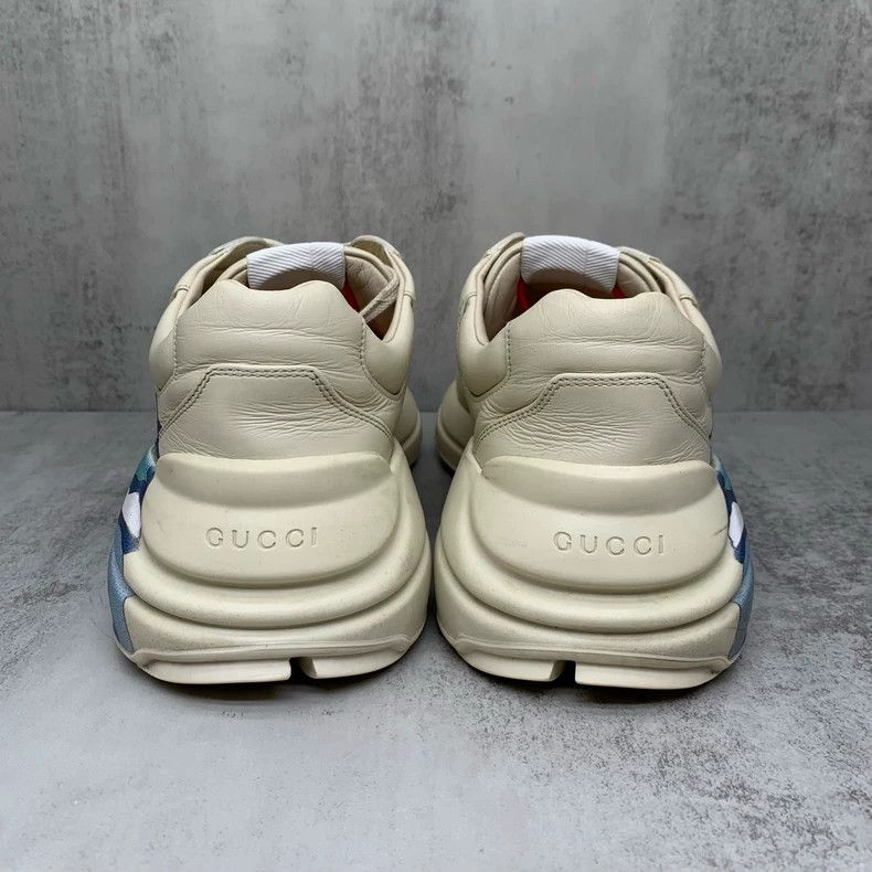 Gucci Gucci Ivory Wave Dad Sneakers Size 41-yf Size US 7 / EU 40 - 5 Thumbnail