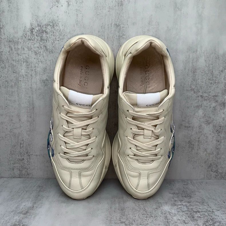 Gucci Gucci Ivory Wave Dad Sneakers Size 41-yf Size US 7 / EU 40 - 6 Thumbnail