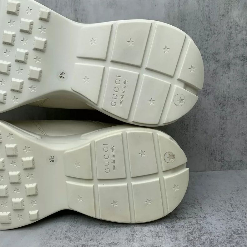 Gucci Gucci Beige Boat Dad Sneakers Size 9.5-yf Size US 9.5 / EU 42-43 - 9 Thumbnail
