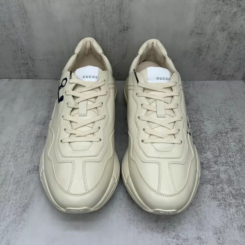 Gucci Gucci Beige Boat Dad Sneakers Size 9.5-yf Size US 9.5 / EU 42-43 - 4 Thumbnail