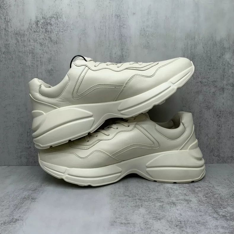 Gucci Gucci Beige Boat Dad Sneakers Size 9.5-yf Size US 9.5 / EU 42-43 - 3 Thumbnail