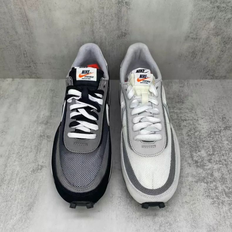 Sacai Sacai Black and White Sneakers Size 42-yf Size US 9.5 / EU 42-43 - 4 Thumbnail