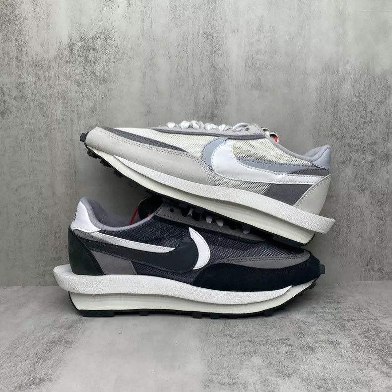 Sacai Sacai Black and White Sneakers Size 42-yf Size US 9.5 / EU 42-43 - 2 Thumbnail