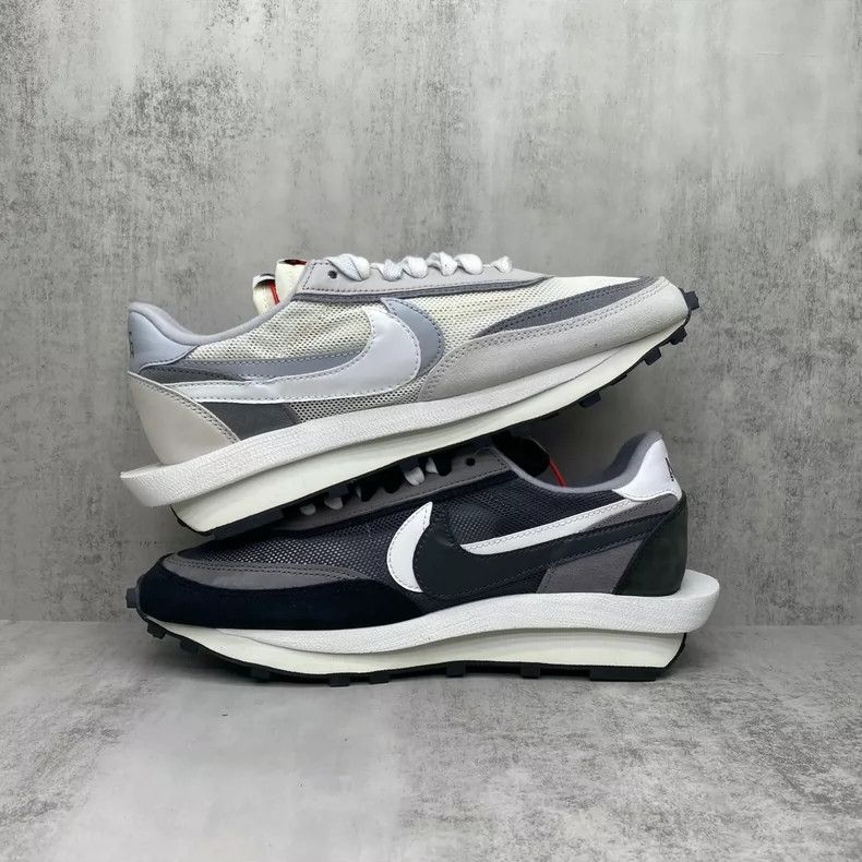 Sacai Sacai Black and White Sneakers Size 42-yf Size US 9.5 / EU 42-43 - 3 Thumbnail