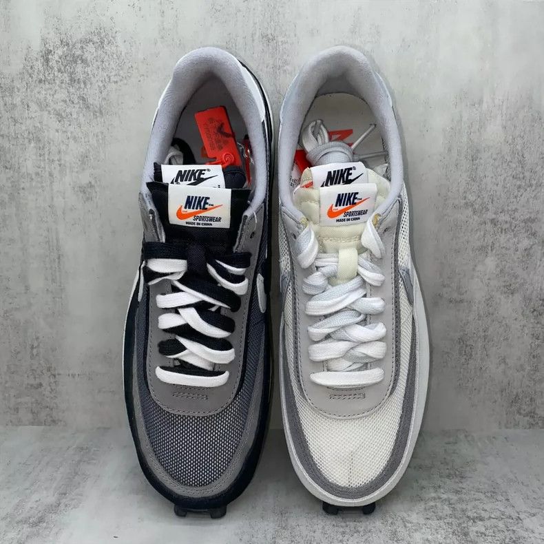 Sacai Sacai Black and White Sneakers Size 42-yf Size US 9.5 / EU 42-43 - 6 Thumbnail