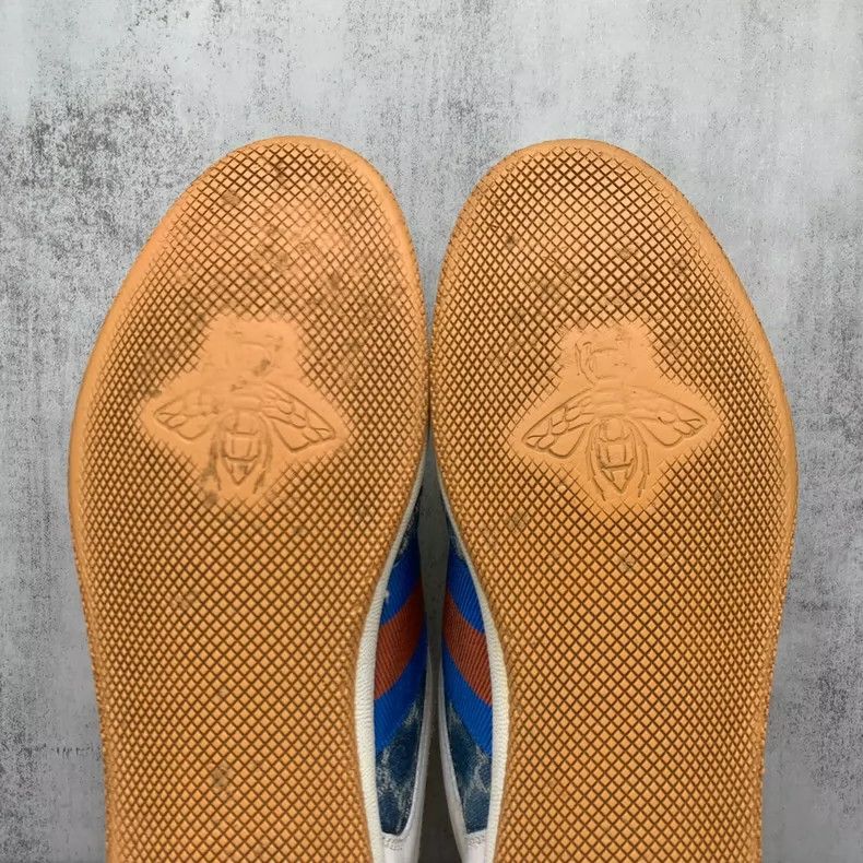 Gucci Gucci Blue Sneakers Size 41.5-yf Size US 8.5 / EU 41-42 - 8 Thumbnail