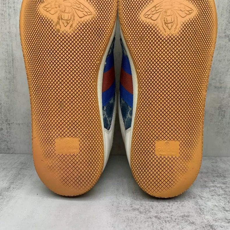 Gucci Gucci Blue Sneakers Size 41.5-yf Size US 8.5 / EU 41-42 - 9 Thumbnail