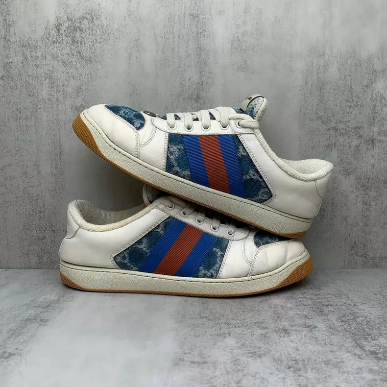 Gucci Gucci Blue Sneakers Size 41.5-yf Size US 8.5 / EU 41-42 - 2 Thumbnail