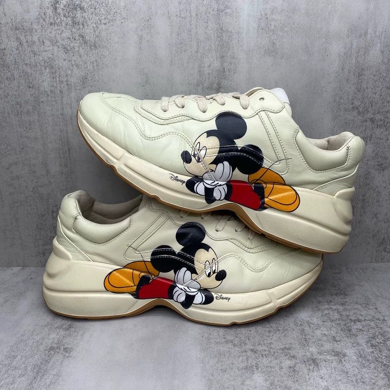 Gucci Gucci Mickey Mouse Dad Sneakers Size 41.5-yf Size US 8.5 / EU 41-42 - 2 Thumbnail