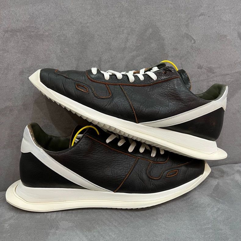 Rick Owens RICK OWENS ro Geth Runner Sneakers-yf Size US 10.5 / EU 43-44 - 3 Thumbnail