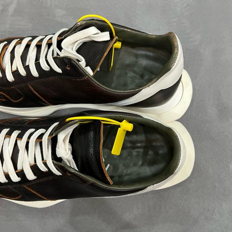 Rick Owens RICK OWENS ro Geth Runner Sneakers-yf Size US 10.5 / EU 43-44 - 5 Thumbnail