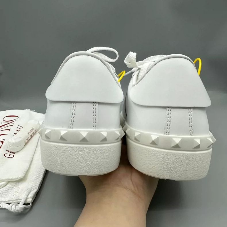 Valentino Valentino White Sneakers With Silver Detail-yf Size US 10 / EU 43 - 5 Thumbnail