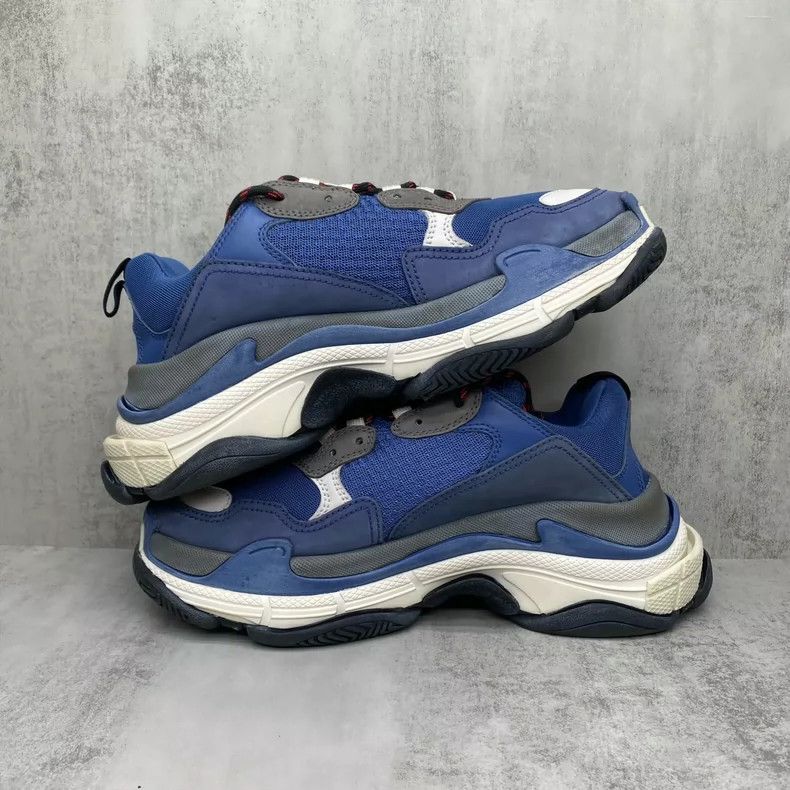 Balenciaga Balenciaga Triple Sneakers in Fog Blue-yf Size US 8.5 / EU 41-42 - 3 Thumbnail